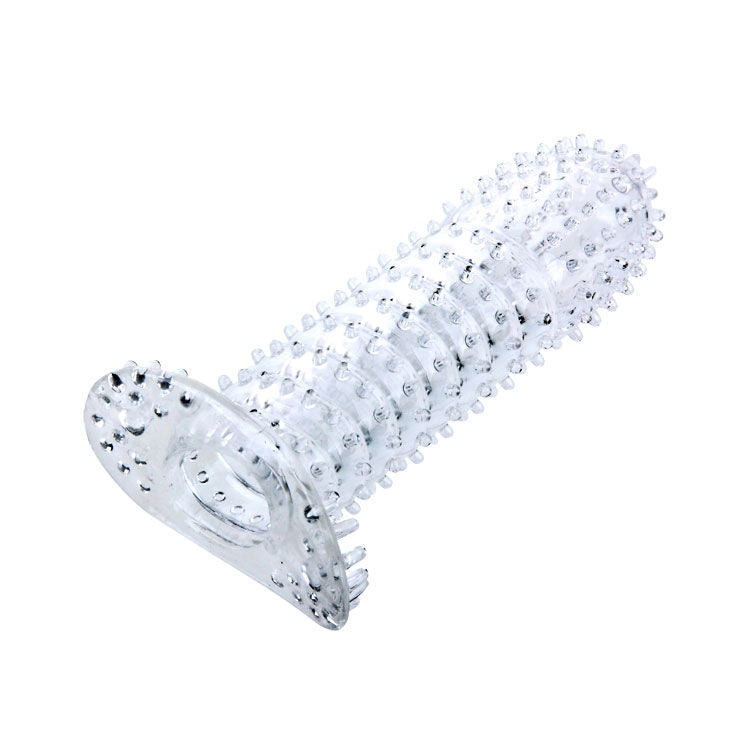 Baile – Gaine à Pénis Transparent avec Points Stimulants – 14 cm