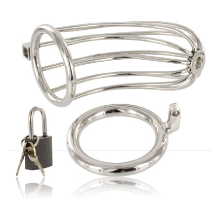 Metal Hard - Cage de chasteté oiseaux en métal