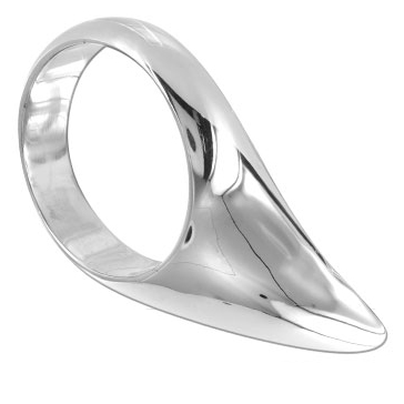 Cockring acier forme larme 45mm - Metal Hard - METAL HARD