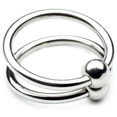 Cockring double anneau 28mm - Metal Hard - METAL HARD