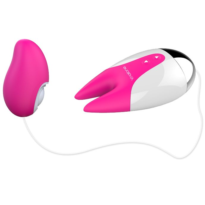 Nalone - Oeuf Vibrant Étanche en Silicone Fifi 2 – Rose