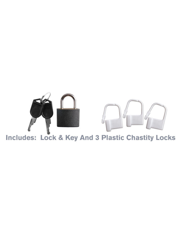 Cage de Chasteté Silicone C-Ringz Adjustable - Fantasy