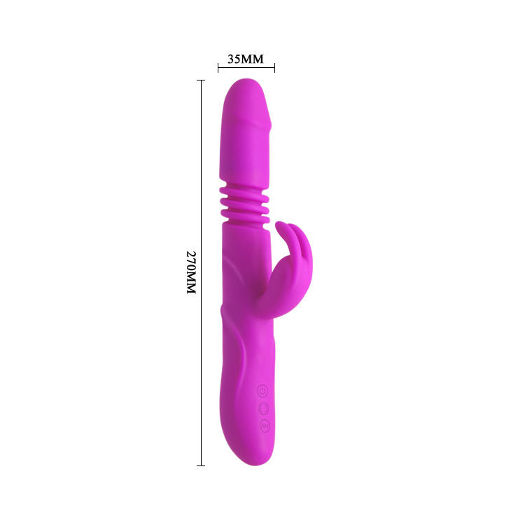Vibromasseur Rabbit Ward Fusion Haut et Bas - Pretty Love