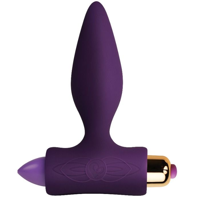 Rocks-Off - Plug Anal Vibrant Lila pour débutants
