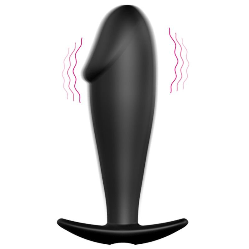 Plug Anal Vibrant Pretty Love Pénis Télécommande Noir