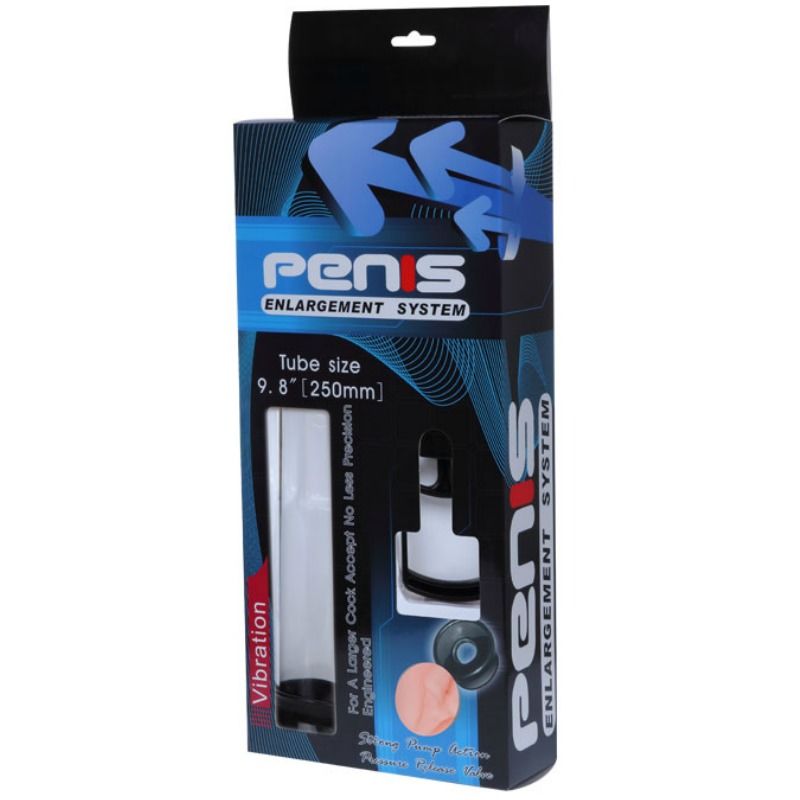 Baile - Pompe à Pénis Vibrant pour Érection et Agrandissement - 24,5 cm