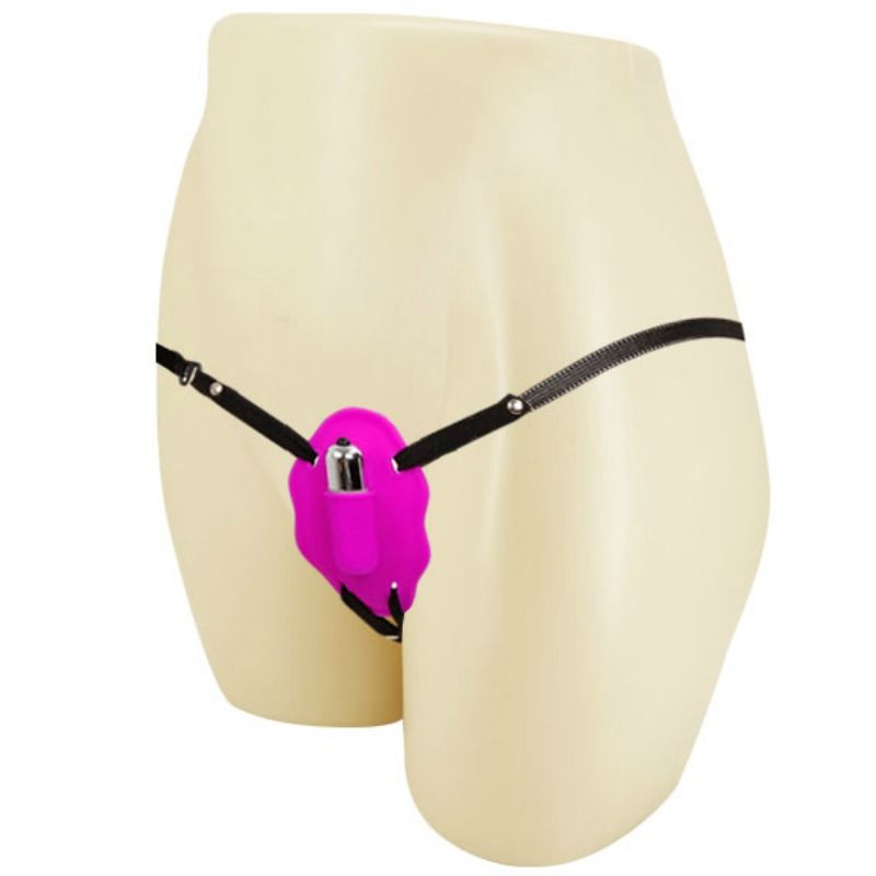 Baile - Harnais avec Vibro Love Rider Femme - Rose