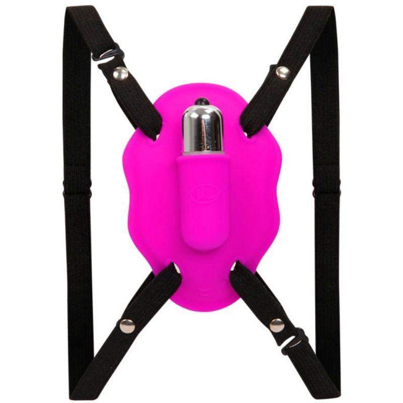 Baile - Harnais avec Vibro Love Rider Femme - Rose