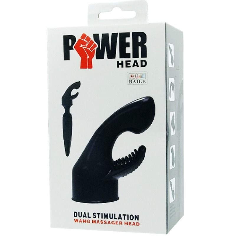 Baile - Stimulation Point G et Clitoris Tête Interchangeable Masseur