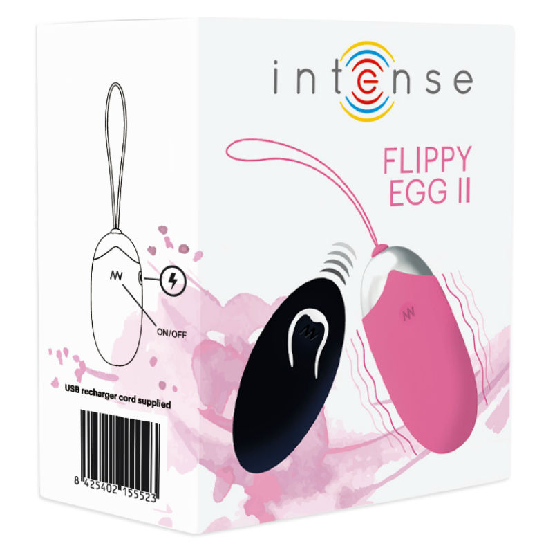 Œuf Vibrant Télécommandé Flippy 2 Rose - Intense