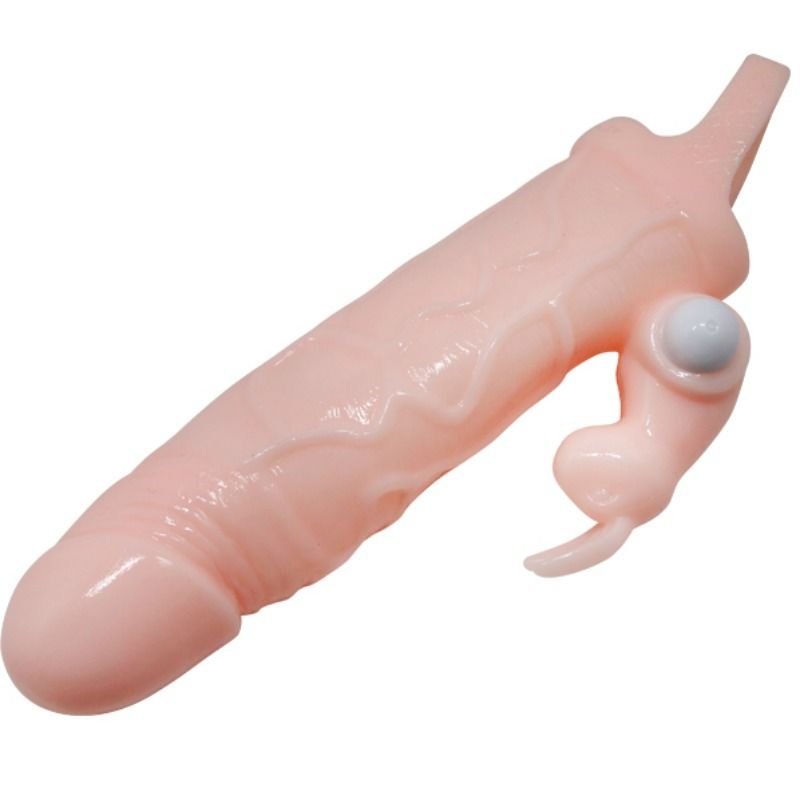 Baile - Gaine à Pénis Vibrant avec Lapin - 16,5 cm