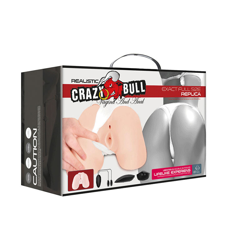 Masturbateur Double Orifices Crazy Bull Vibrant - Crazy Bull
