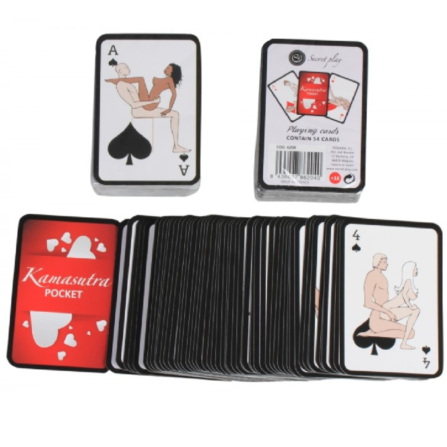 Secret Play - Jeu de Cartes Kamasutra de Poche