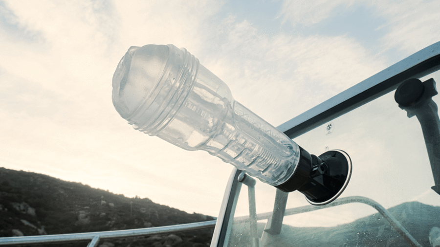 Support Douche pour Masturbateur Shower Mount Noir - Fleshlight