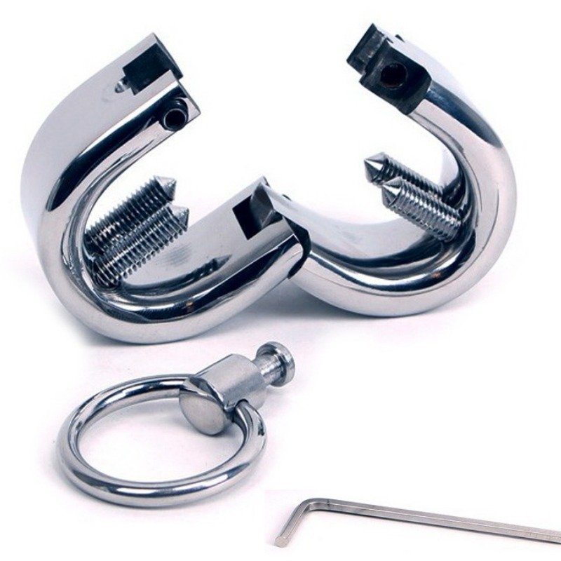 Manchette testiculaire ovale réglable - Metal Hard - METAL HARD