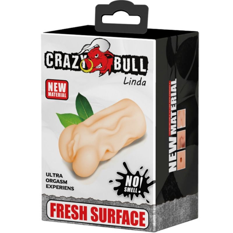 Masturbateur Vagin Linda 13.7 cm - Crazy Bull