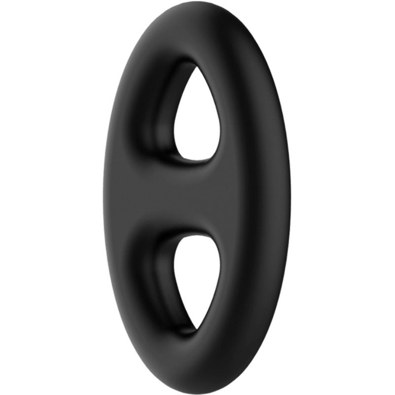 Anneau Pénien Double Bague Silicone Super Douce - Crazy Bull
