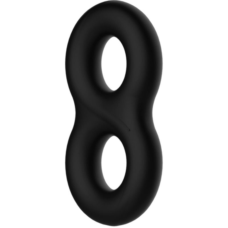 Anneau Pénien Double Médical en Silicone - Crazy Bull