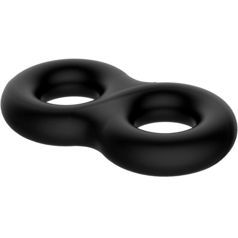 Anneau Pénien Double Médical en Silicone - Crazy Bull