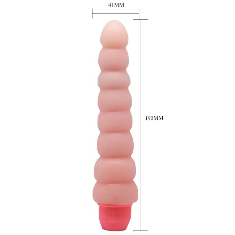Baile - Vibromasseur Ondulé Flexible et Vibrant - 19 cm