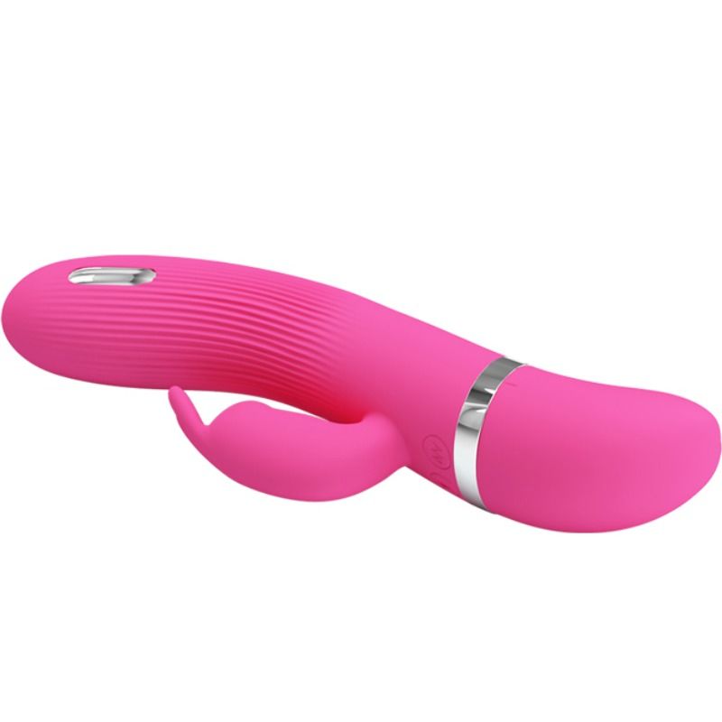 Vibromasseur Rabbit Flirtation Électrochoc - Pretty Love