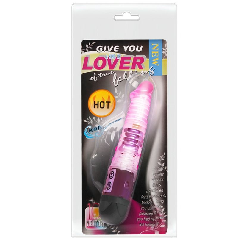 Baile - Vibromasseur Ondulé Lover’s - Rose