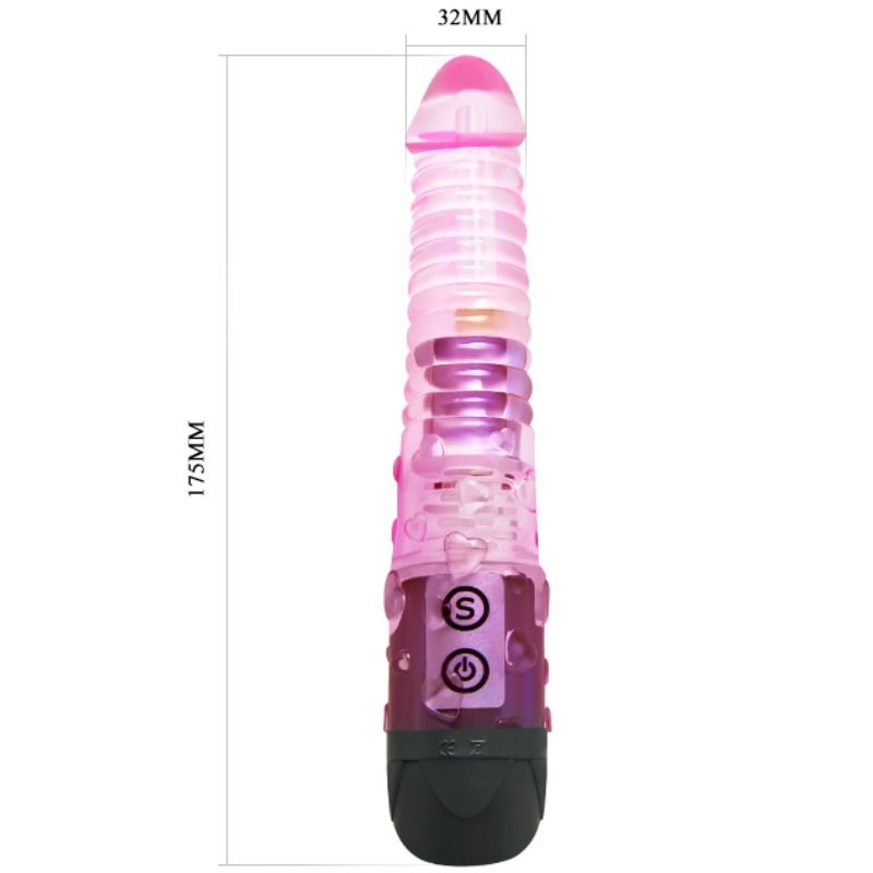 Baile - Vibromasseur Ondulé Lover’s - Rose
