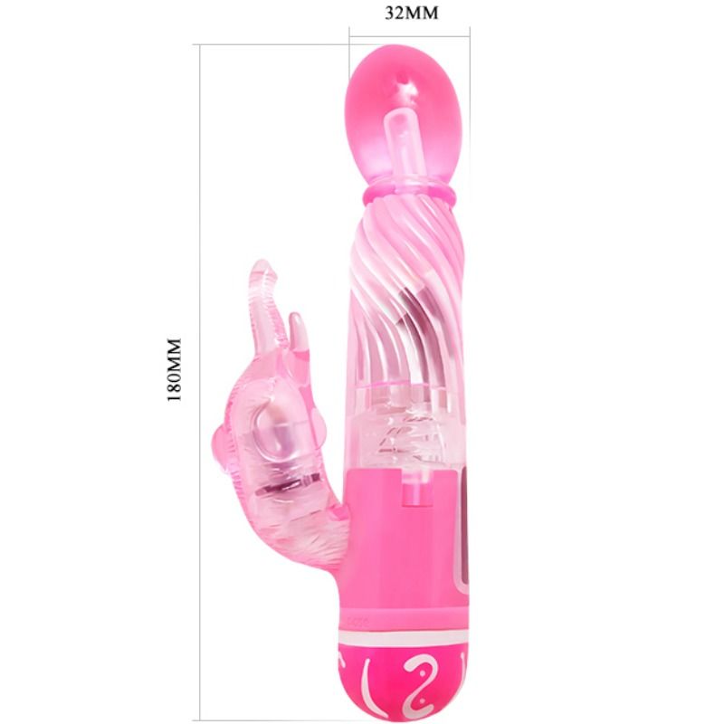 Baile - Vibromasseur avec Stimulateur de Clitoris Lover’s - Rose