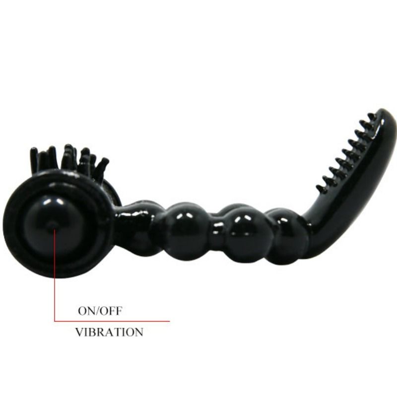 Baile - Anneau Pénien Vibrant Sweet Ring - Noir