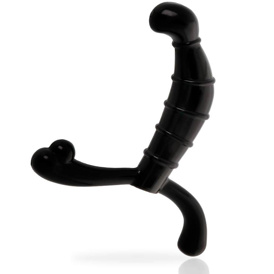 Masseur Prostatique Plaisir Anal Noir - Addicted Toys