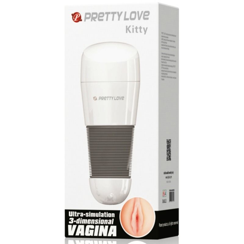 Masturbateur Vagin Pretty Love Kitty Blanc - Pretty Love
