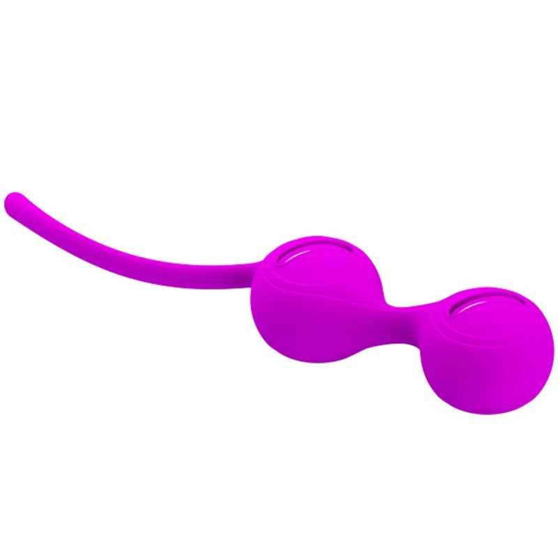 Boules de Geisha Kegel Renforcement Pelvien Lilas - Pretty Love