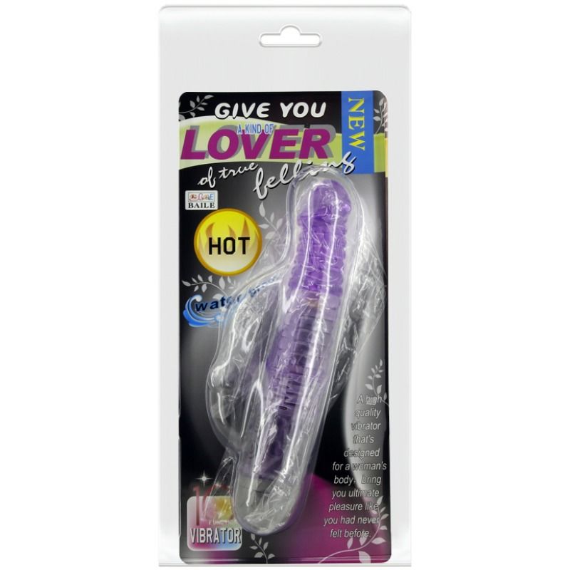 Baile - Vibromasseur Ondulé Lover’s - Violet