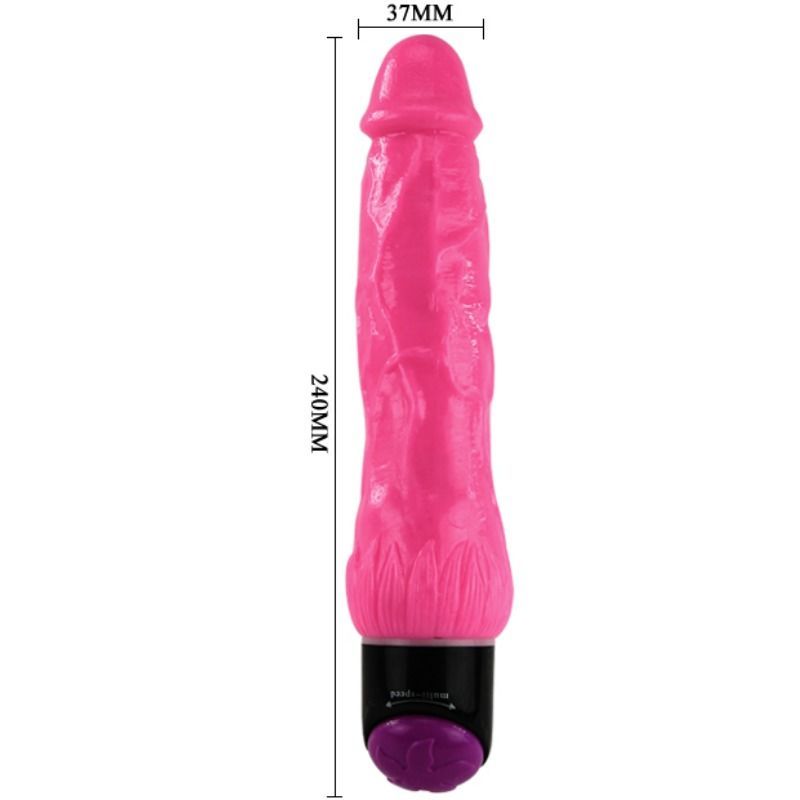 Realistischer Vibrator 24 cm Violett - Baile