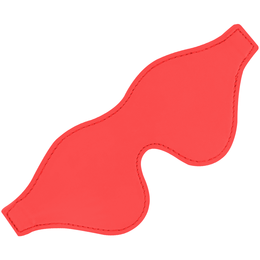 Darkness - Masque de sommeil en PVC - Rouge