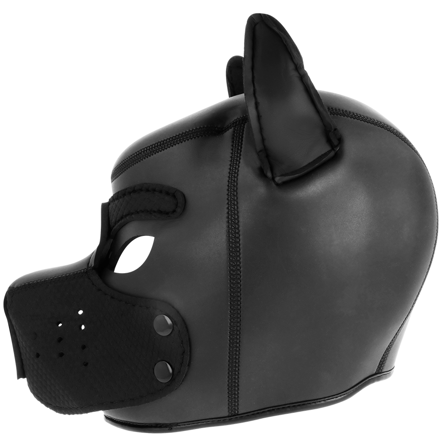 Masque chien néoprène museau amovible taille M - Darkness - Darkness