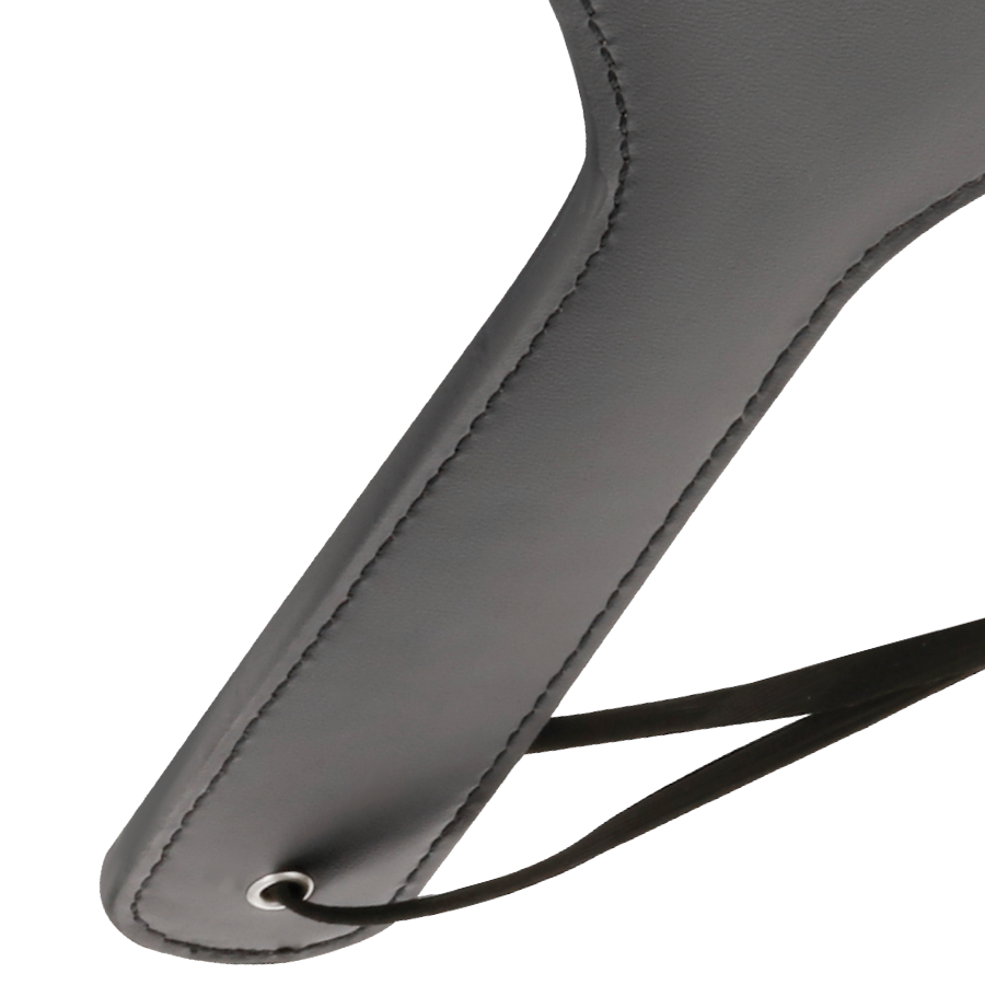 Darkness - Paddle BDSM en forme de cœur Noir
