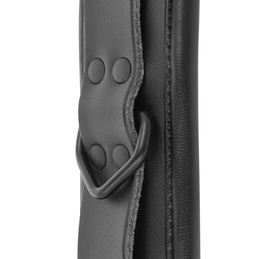 Darkness – Menottes de Cheville simili-cuir Noir