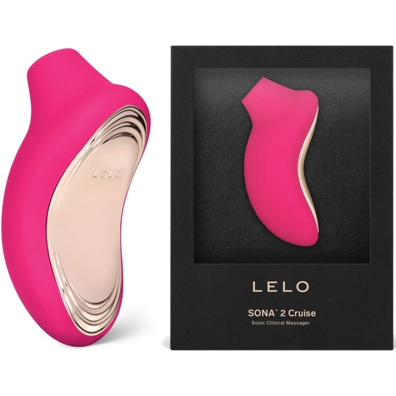 Stimulateur Clitoridien Sona 2 Cruise Cerise - Lelo