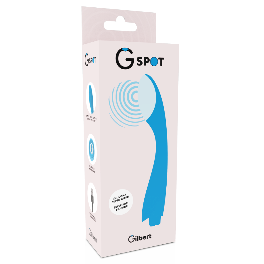 Vibromasseur point G Gylbert turquoise - G-Spot - G-SPOT