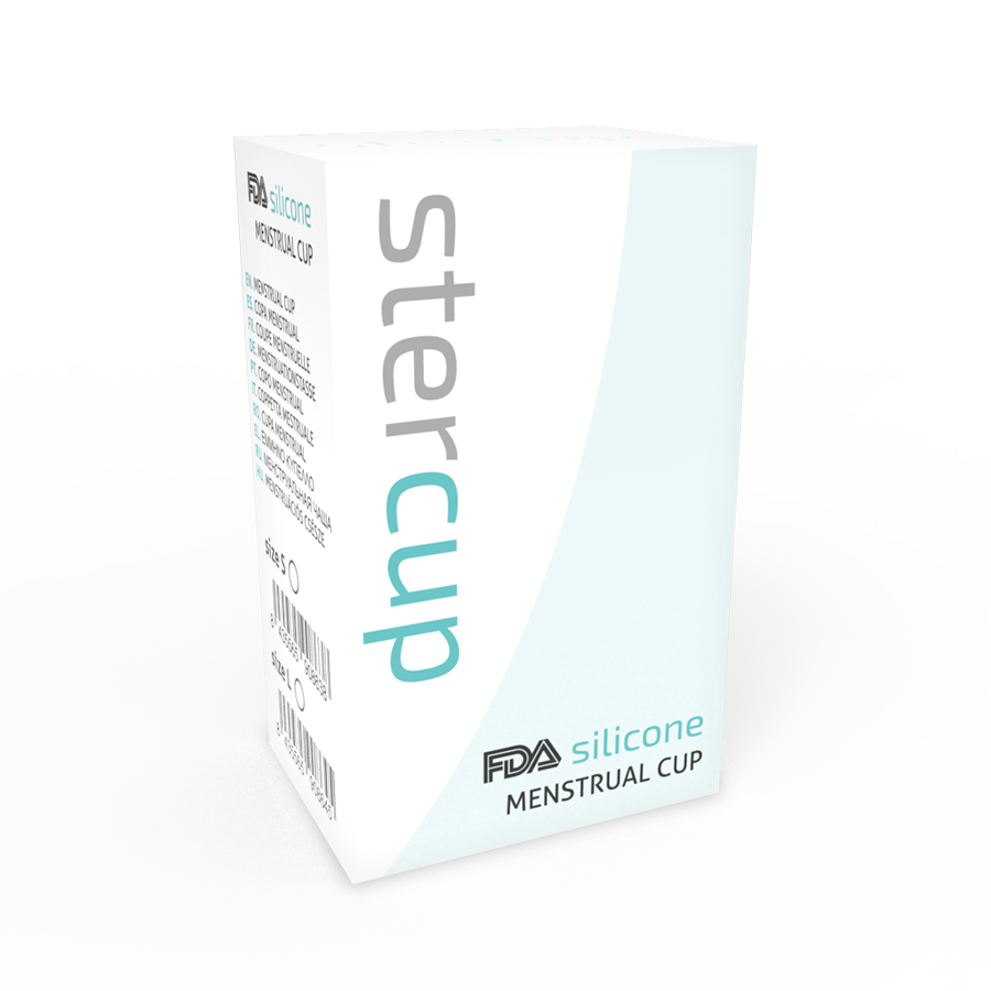 Stercup Cup Menstruelle silicone Taille L Bleu