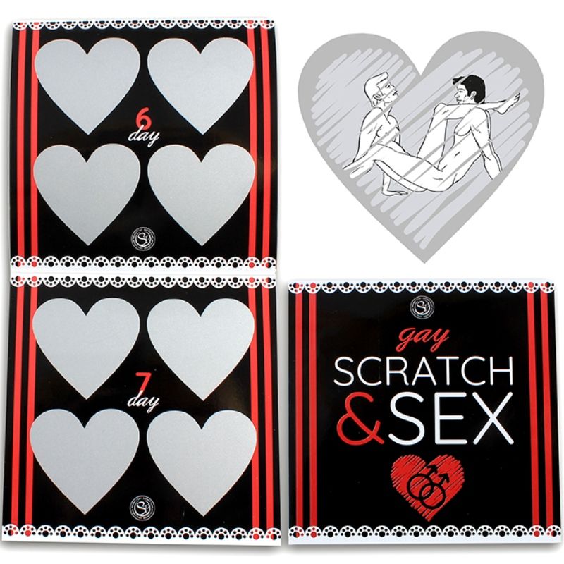 Secret Play - Jeu de Grattage Sexy Version Gay Scratch & Sex