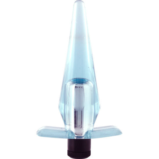 Seven Creations - Plug Anal Vibrant Transparent pour débutants