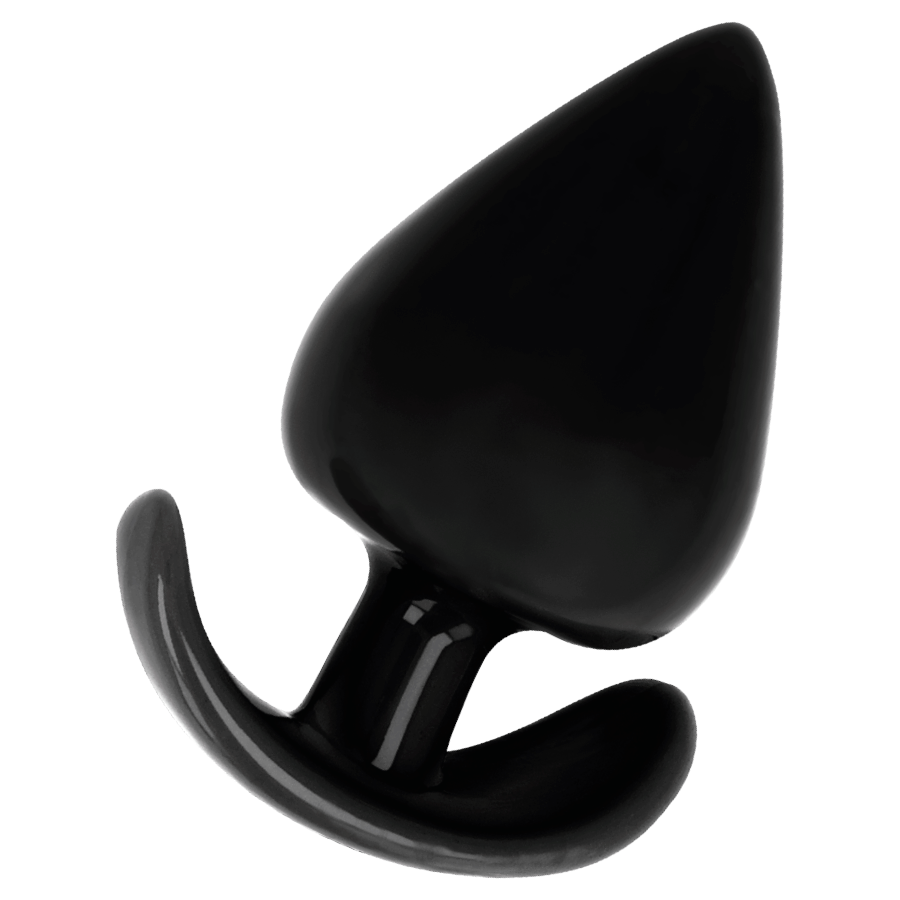Plug Anal Flexible Noir 6,5 cm - Addicted Toys
