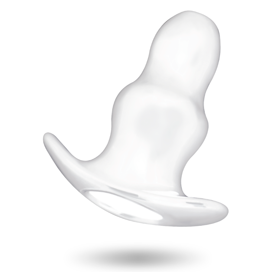 Tunnel Anal Dilatateur Grand Modèle 13 cm Transparent - Addicted