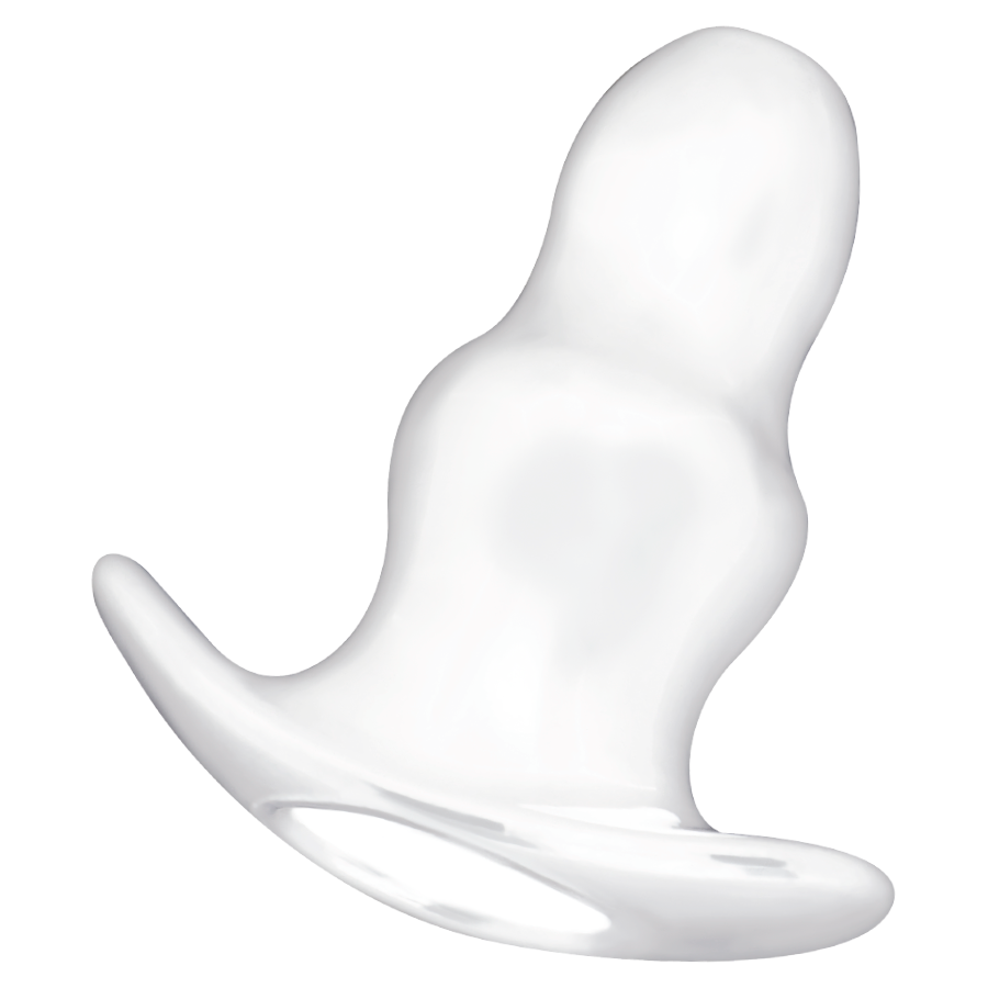 Tunnel Anal Dilatateur Grand Modèle 13 cm Transparent - Addicted