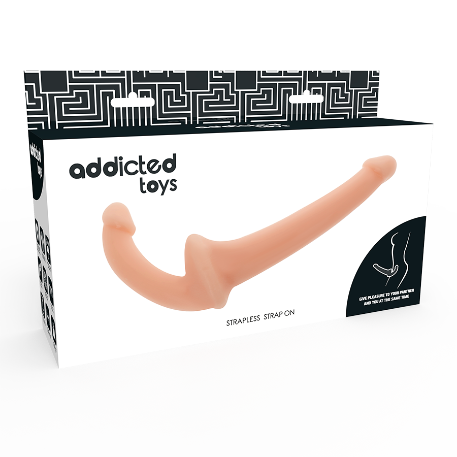Gode Double Sans Harnais Stimulation Point G - Addicted Toys