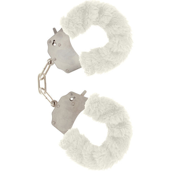 Toyjoy - Menottes en fourrure Blanc Sexy