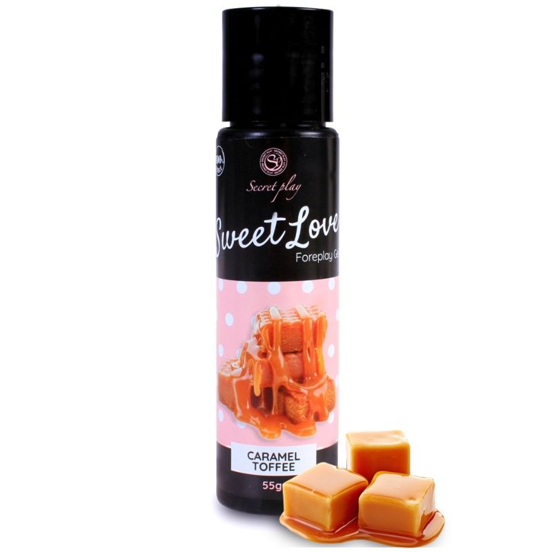 Secret Play - Gel Lubrifiant Comestible Caramel - 60 ml