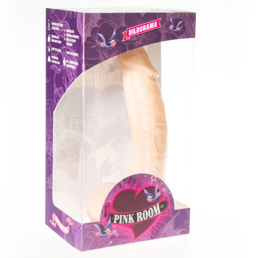 Gode réaliste Connor Flesh 16 cm - Pink Room - PINK ROOM